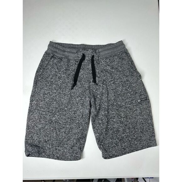 Southpole Classics Gray Fleece Sweat Shorts Men's Size M Drawstring - Picture 1 of 12